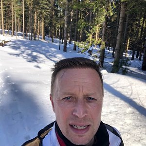 vito na vrcholu Ropice (21.2.2021 10:30)