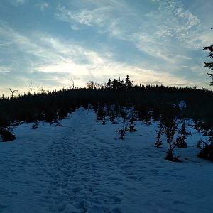 Alda na vrcholu Ropice (28.2.2019 16:42)