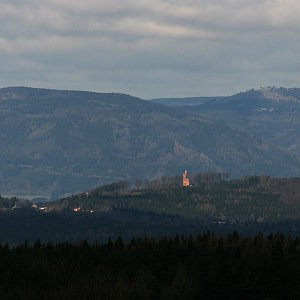 Bouřka na vrcholu Lysina (3.4.2023 13:16)