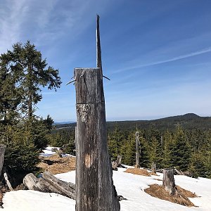 Martin Matějka na vrcholu Tetřev (24.4.2021 13:17)