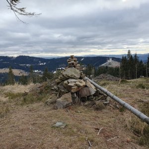Ivo on the summit of Vrchpredmier (1.2.2025 11:27)