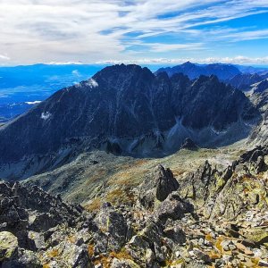 Jiří Hudec on the summit of Kotlový štít (5.9.2026 15:21)