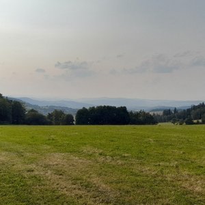 Zdeněk Munzar on the summit of Dobřemilický vrch (10.7.2023 18:33)