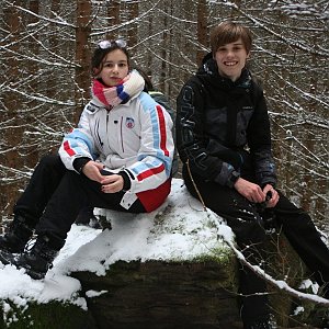 Bouřka na vrcholu Holý vrch (27.12.2021 14:14)