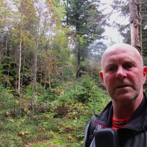 Michal Kříž na vrcholu Kamenáč (11.10.2025 12:54)