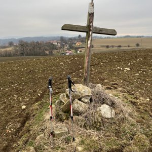 Radka D on the summit of Ledková (25.12.2025 10:15)