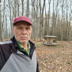 Rastislav Biarinec on the summit of Stavná (25.3.2026 7:51)