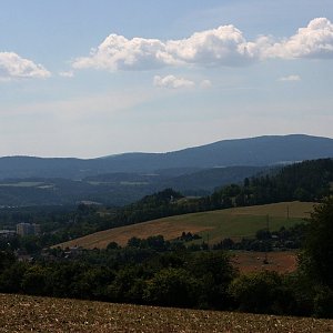 Bouřka na vrcholu Hrádek (17.8.2022 12:34)