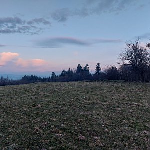 Cyklista 73 on the summit of Bukovec (20.3.2023 6:03)