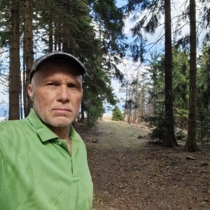 Rastislav Biarinec on the summit of Vrchtretina (23.3.2026 11:57)