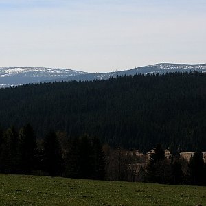 Bouřka on the summit of Starý Brunst (22.4.2019 11:40)