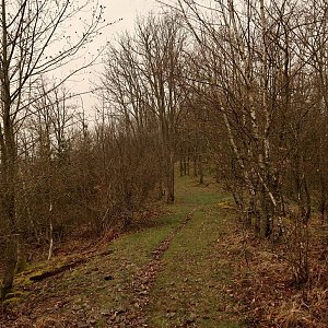 Bouřka na vrcholu Malý Bítov - J vrchol (18.4.2023 16:20)