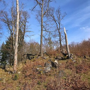 Martin Matějka na vrcholu Bukov (23.4.2022 16:47)