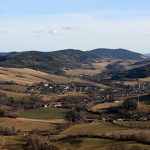 Bouřka na vrcholu Úliště - JZ vrchol (19.2.2022 14:50)