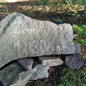 Monika na vrcholu Zimný (5.11.2021 12:43)