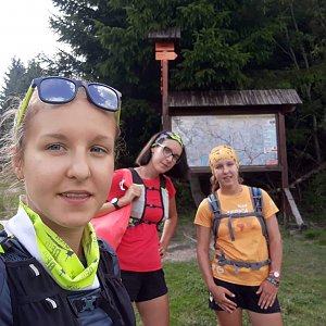 Radka na vrcholu Zimný 