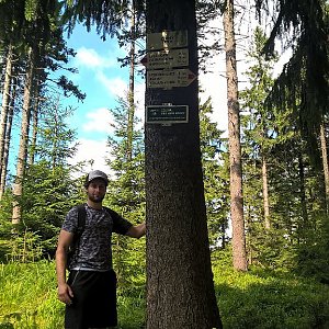 Jack Skurello na vrcholu Zimný (31.7.2018 15:39)