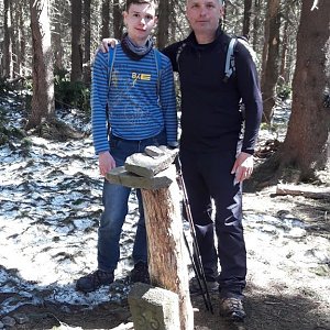 Laďa na vrcholu Zimný (20.4.2019 12:43)