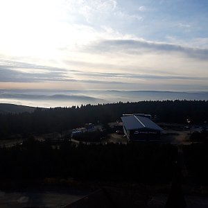 Su Mischelle na vrcholu Klínovec (25.10.2019 9:30)