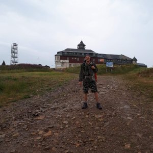 ženda on the summit of Klínovec (4.8.2018 12:00)