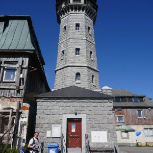 Mountainer na vrcholu Klínovec (9.7.2026 17:08)