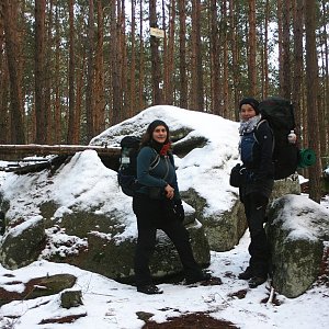 Bouřka na vrcholu Skalní mísy (12.12.2021 15:21)
