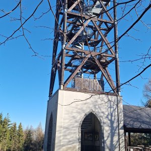 Cyklista 73 on the summit of Saint Margaret (2025)
