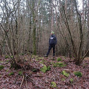 Bouřka na vrcholu Hrby (18.12.2021 11:40)