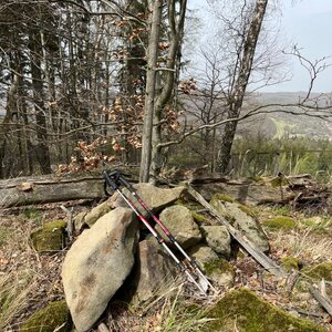 Radka D na vrcholu Troják (31.3.2024 13:28)