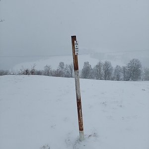 ignac on the summit of Vodárna (2.4.2022 15:11)