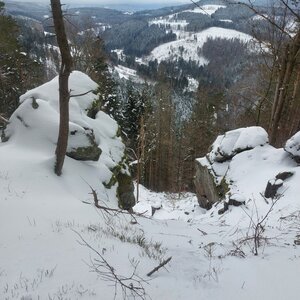 Mykas on the summit of Dragon Rocks (16.1.2024 13:28)