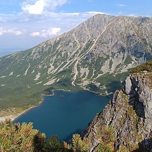 Jiří Hudec na vrcholu Mały Kościelec (8.9.2022 14:48)
