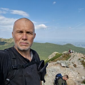 Rastislav Biarinec na vrcholu Mały Kościelec (8.9.2024 10:46)
