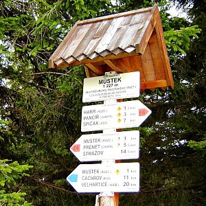 lubob na vrcholu Můstek (21.5.2006 17:00)