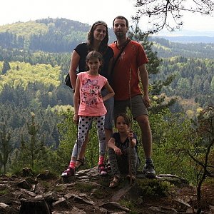 Bouřka na vrcholu Bílá skála (8.5.2016 16:00)