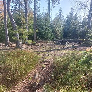 Cyklista 73 na vrcholu Bílá skála (31.10.2022 11:52)