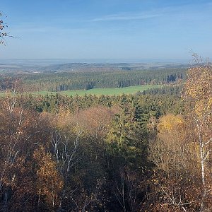 Cyklista 73 na vrcholu Černá skála (31.10.2022 13:13)