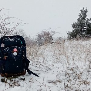 Jiřina na vrcholu Strážka (25.12.2021 11:10)