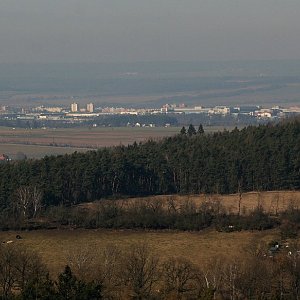 Bouřka na vrcholu Želna (14.2.2022 13:11)