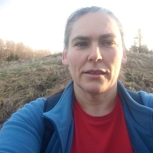 Jiřina na vrcholu Ojičná (7.1.2023 14:28)