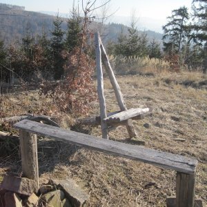 ZdenkaV on the summit of Boňkov (4.2.2025 14:47)