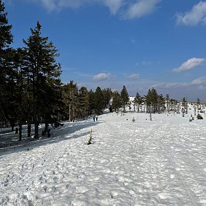 Jiří Šrámek na vrcholu Wierch Wisełka (26.3.2022 14:20)