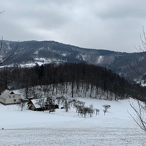 Alexandr Starý na vrcholu Gutský vršek Z Vrchol (6.3.2022 1:00)