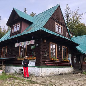Radka D na vrcholu Schronisko PTTK na Przegibku (24.9.2022 10:43)