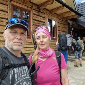 Rastislav Biarinec na vrcholu Schronisko PTTK na Przegibku (2.5.2025 13:35)