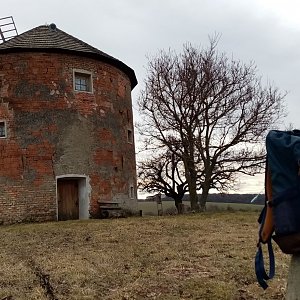 Jiřina na vrcholu Větrný mlýn Kunkovice (8.2.2022 10:08)