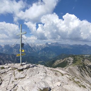 Jan Blažej on the summit of Schrocken (21.6.2026 12:14)