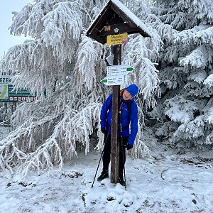 Kateřina Turčeková na vrcholu Magurka (20.11.2022 12:00)