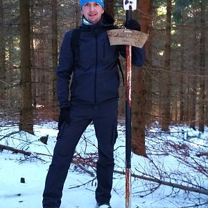 PeteBukař na vrcholu Magurka (5.12.2019 12:59)