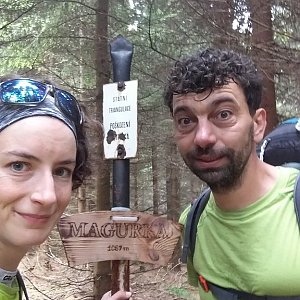 Babunka159 na vrcholu Magurka (18.6.2018 10:15)